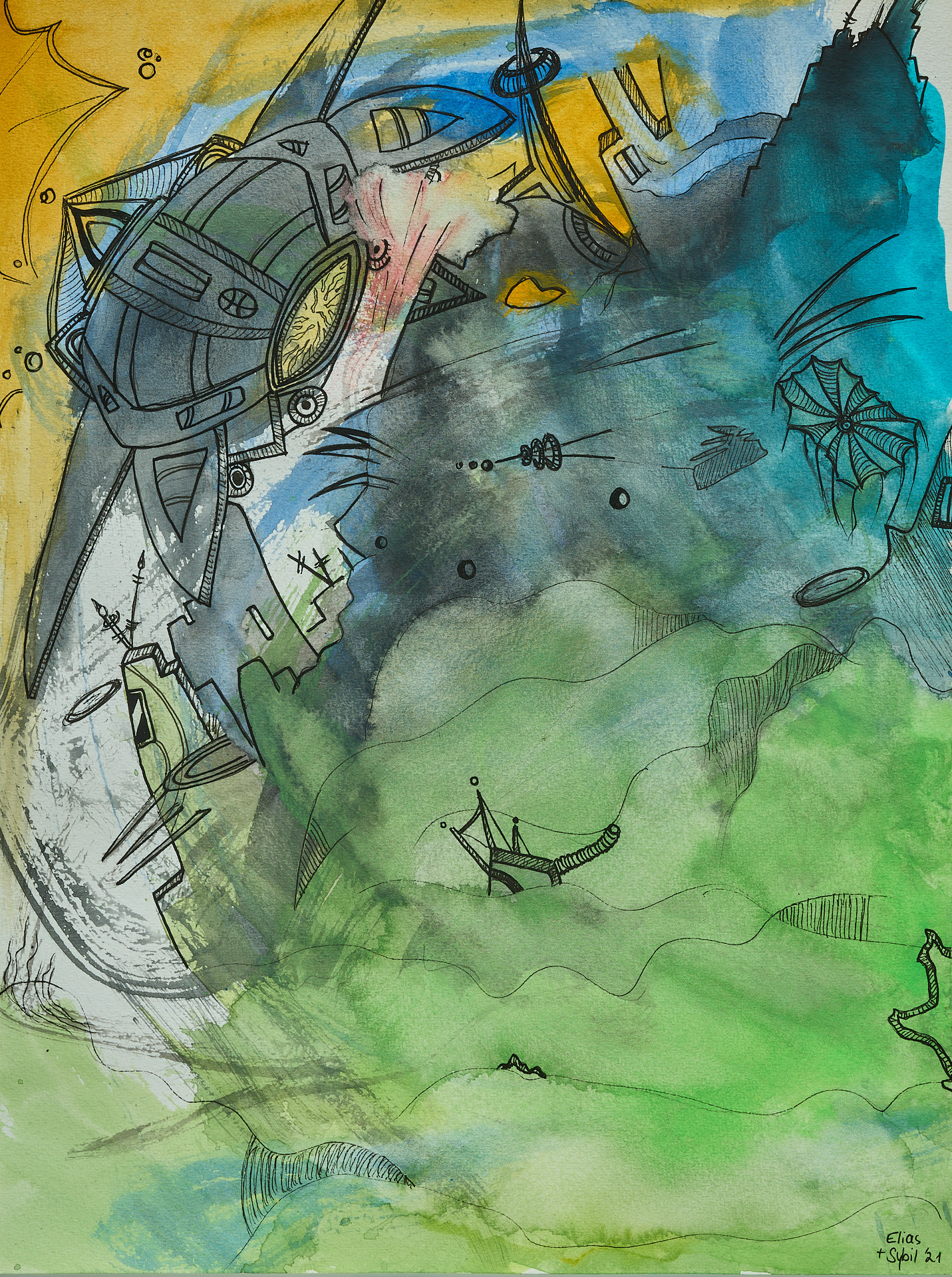 Kunstwerk von Sybil-Marie Deinhard